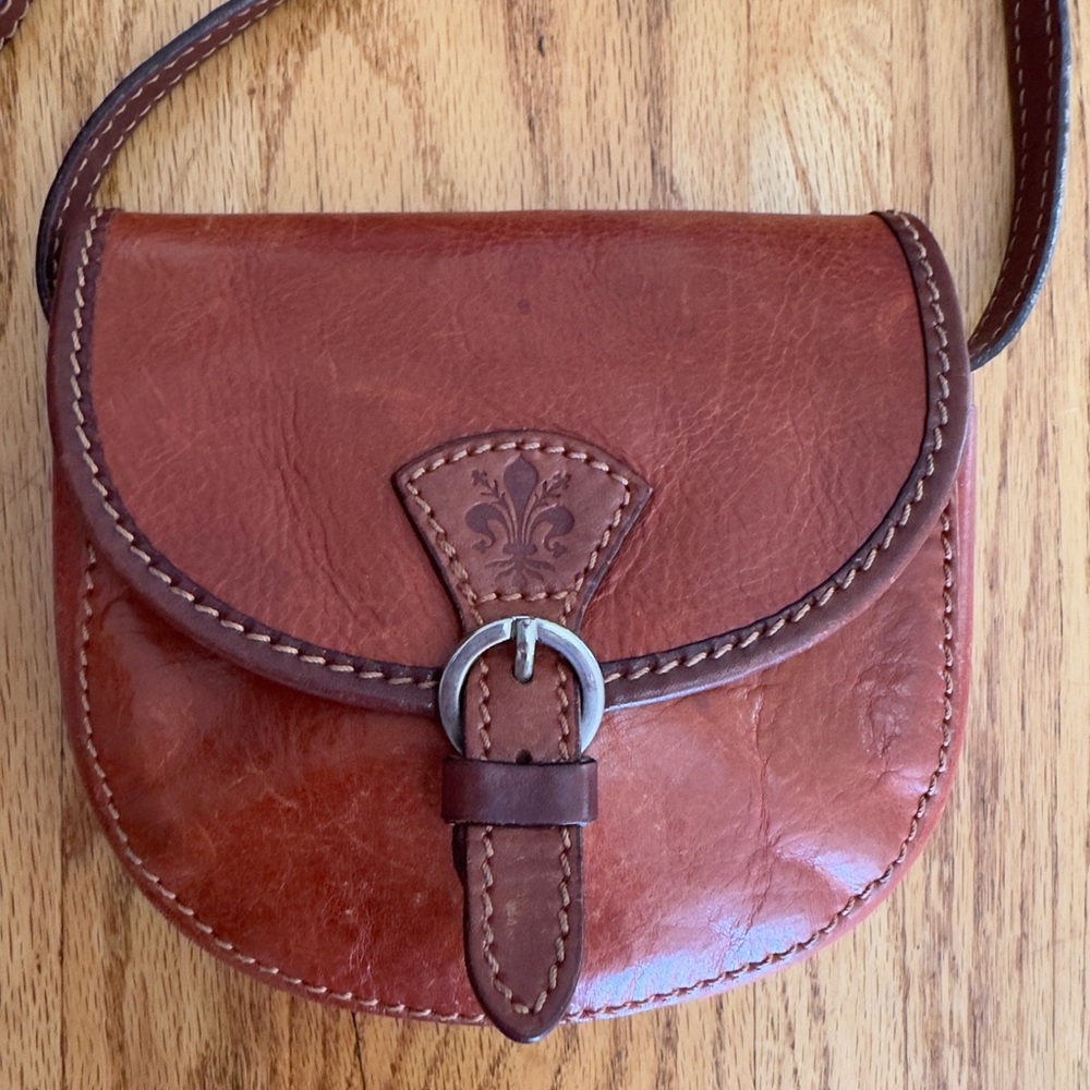 Authentic Italian Leather 90s Clutch